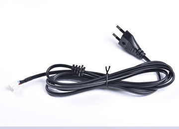 AC電源線泰規2插直頭帶VH 3P連接器&卡扣1